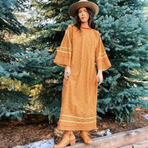 Vintage Kaftan Dress